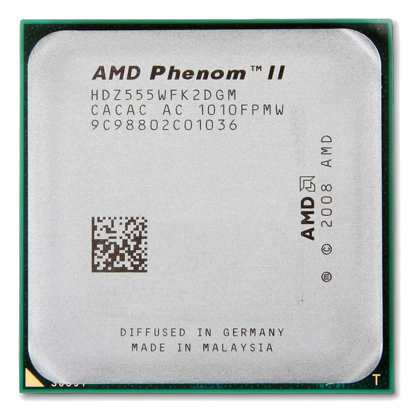 Процесор AMD Phenom II X2 555 (HDZ555WFK2DGM) Процесори image 1