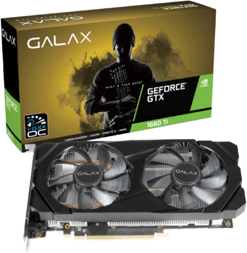 Galax GTX 1660 Ti 6GB (ZRT311-220100001) Відеокарти image 1
