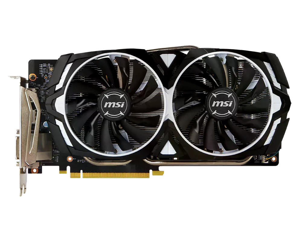 MSI GTX 1060 6Gb Armor (GTX 1060 ARMOR 6G OCV1) Відеокарти image 4