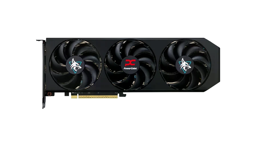 AMD Radeon PowerColor RX 9060 XT 16GB Hellhound (RX9060XT 16G-L/OC) Відеокарти image 2
