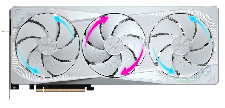 Gigabyte RTX 5080 16G AORUS MASTER ICE (GV-N5080AORUSM ICE-16GD) Відеокарти image 6