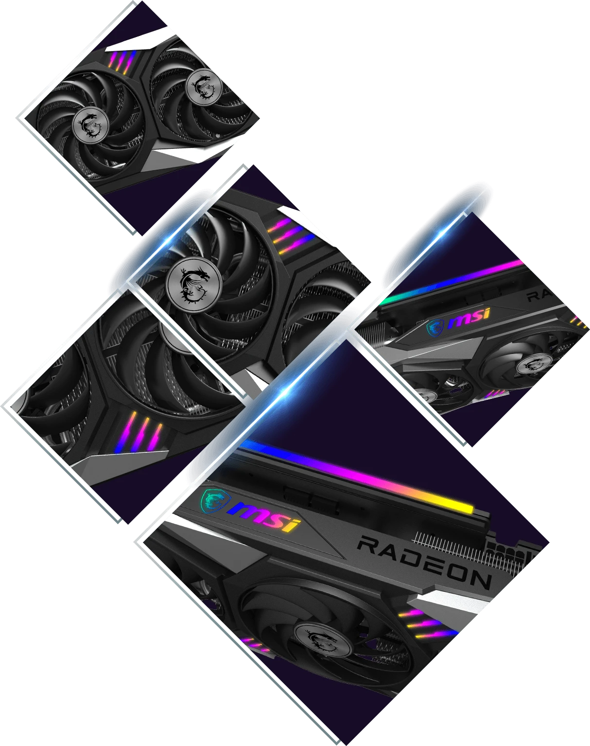 AMD Radeon MSI RX 6800 XT 16Gb GAMING Z TRIO (RX 6800 XT GAMING Z TRIO 16G) Відеокарти image 5