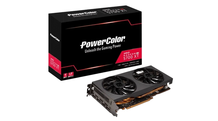 AMD Radeon PowerColor RX 5700 XT 8Gb (AXRX 5700 XT 8GBD6-3DH) Відеокарти image 1