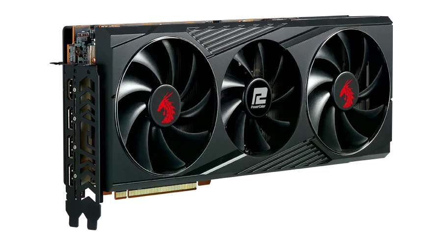 AMD Radeon PowerColor RX 6800 XT 16 GB Red Dragon (AXRX 6800XT 16GBD6-3DHR/OC) Відеокарти image 3