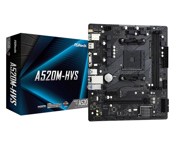 ASRock A520M-HVS Материнські плати image 1