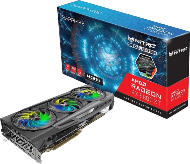 AMD Radeon Sapphire RX 6800 XT SE NITRO+ 16GB (11304-01-20G) Відеокарти image 1