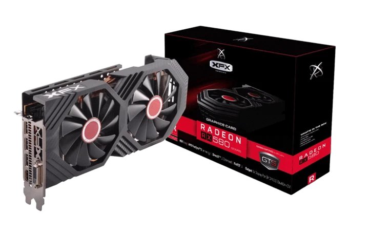 AMD Radeon XFX Rx 580 8Gb OC+ GTS XXX ED (RX-580P8D) Відеокарти image 1