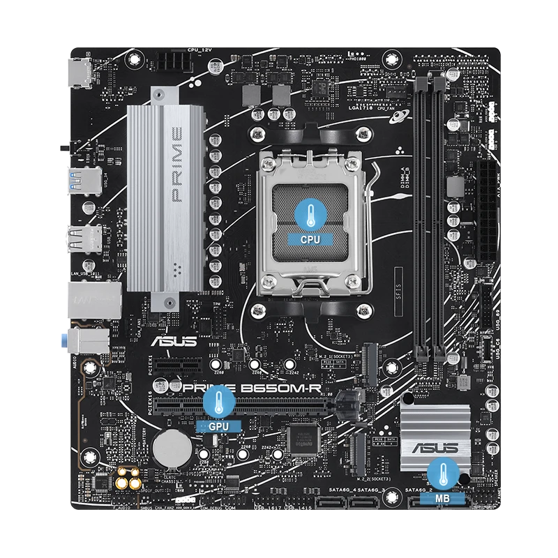 ASUS Prime B650M-R Материнські плати image 4