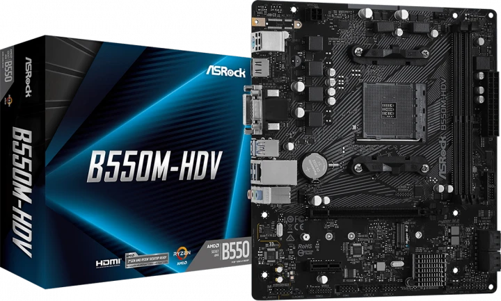 ASRock B550M-HDV Материнські плати image 1