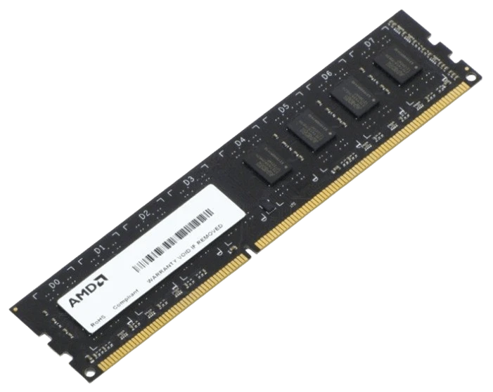 DDR3 4G 1600MHz AMD (R534G1601U1S-UO)  Оперативна пам'ять image 1