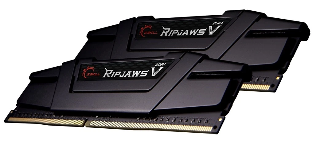 DDR4 16Gb (2x8) 3200MHz G.Skill Ripjaws V (F4-3200C16D-16GVKB) Оперативна пам'ять image 1