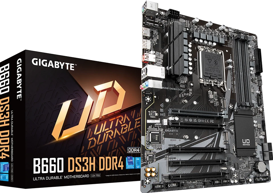 GIGABYTE B660 DS3H DDR4 Материнські плати image 1