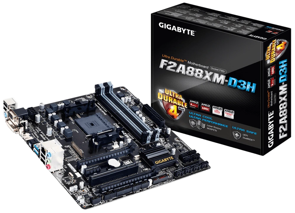 Gigabyte FM2+ (GA-F2A88XM-D3H) Материнські плати image 1