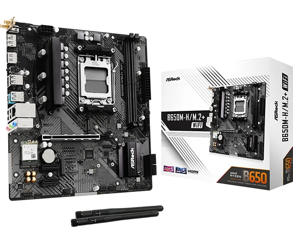 ASRock B650M-H/M.2+ Материнські плати image 1