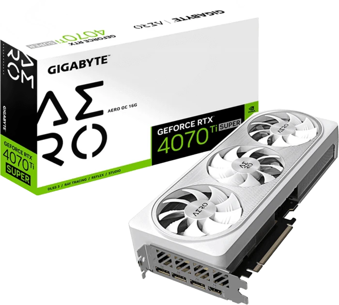 Gigabyte RTX 4070 Ti Super Aero 16GB (GV-N407TSAERO OC-16GD) Відеокарти image 7