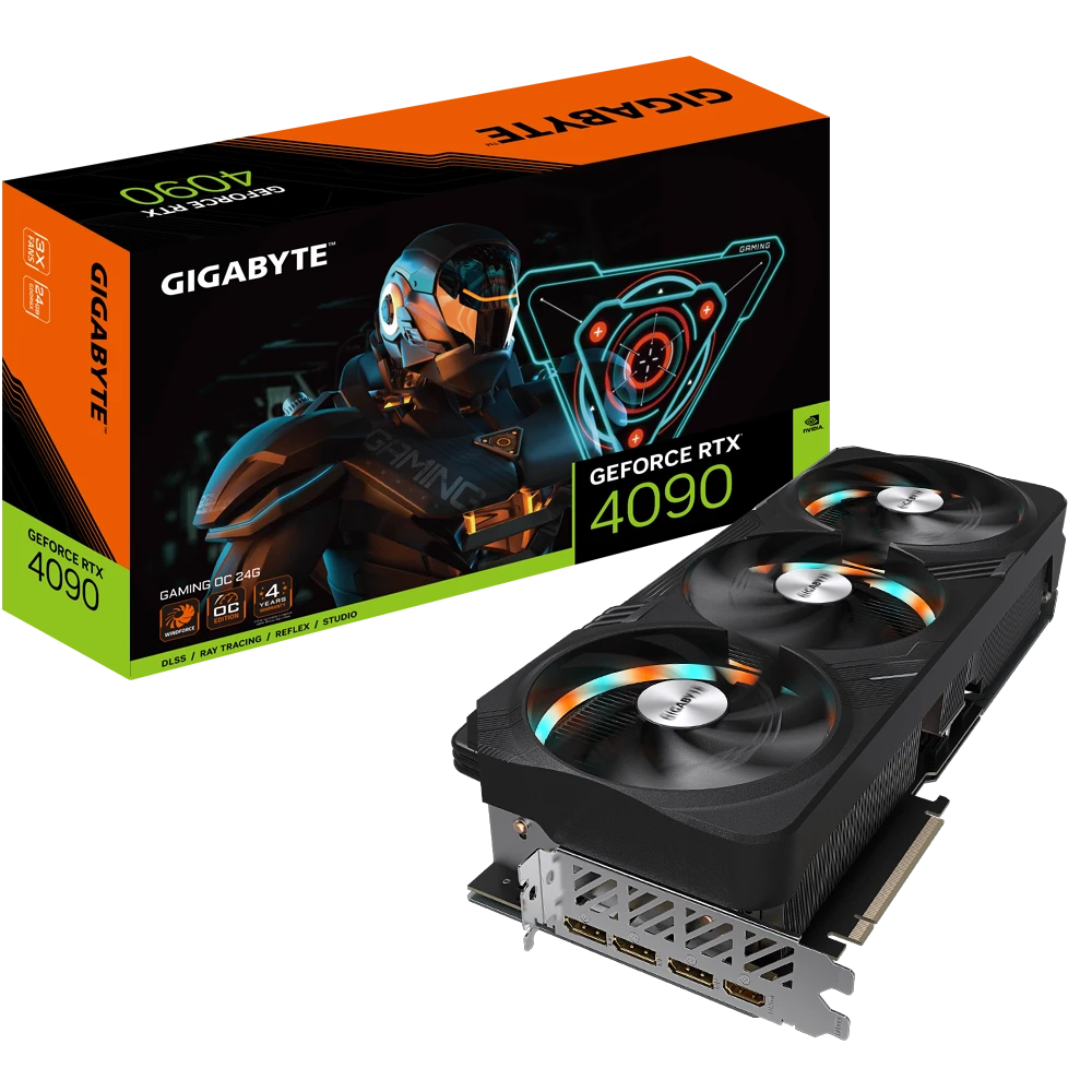 Gigabyte RTX 4090 Gaming OC 24Gb (GV-N4090GAMING OC-24GD) Відеокарти image 1