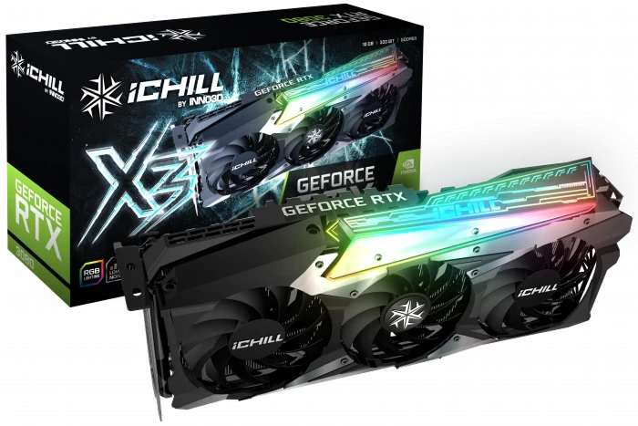Inno3D RTX 3080 10Gb ICHILL X3 LHR (C30803-106XX-1810VA37H) image №13