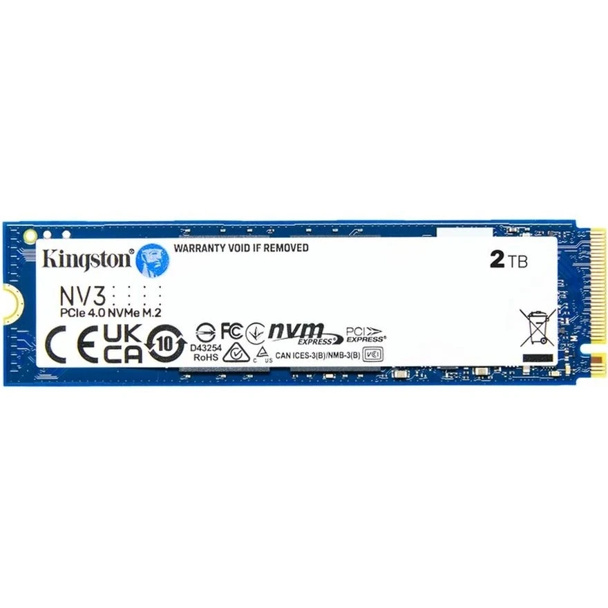 M.2 NVMe 2Tb Kingston NV3 (SNV3S/2000G) Накопичувачі image 2