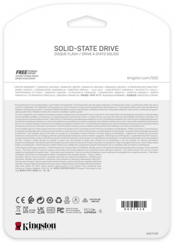 M.2 NVMe 512Gb Kingston KC3000  (SKC3000S/512G) Накопичувачі image 4
