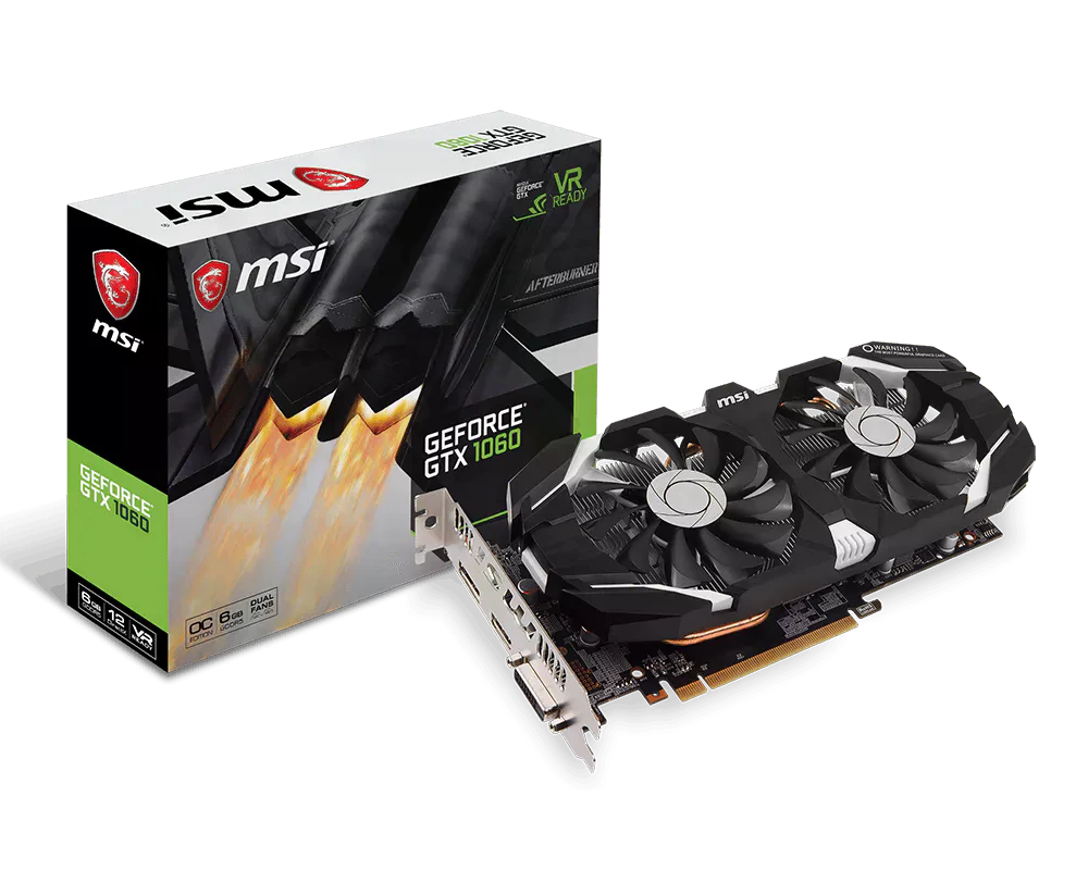 MSI GTX 1060 6Gb OCV1 (GTX 1060 6GT OCV1) image №12