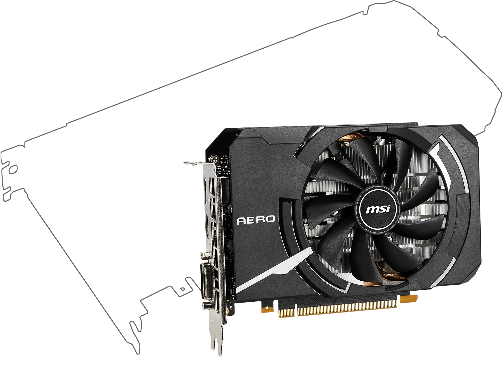 MSI GTX 1660 6Gb Super AERO (GeForce GTX 1660 Super Aero) Відеокарти image 5