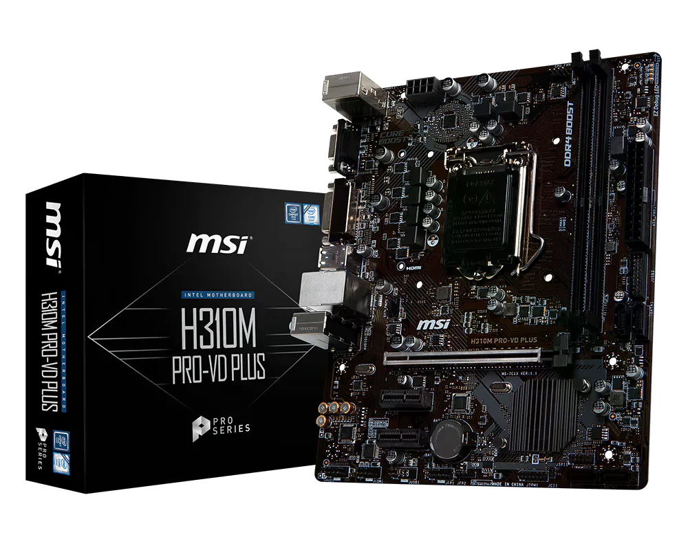 MSI H310M PRO-VDH PLUS Материнські плати image 1