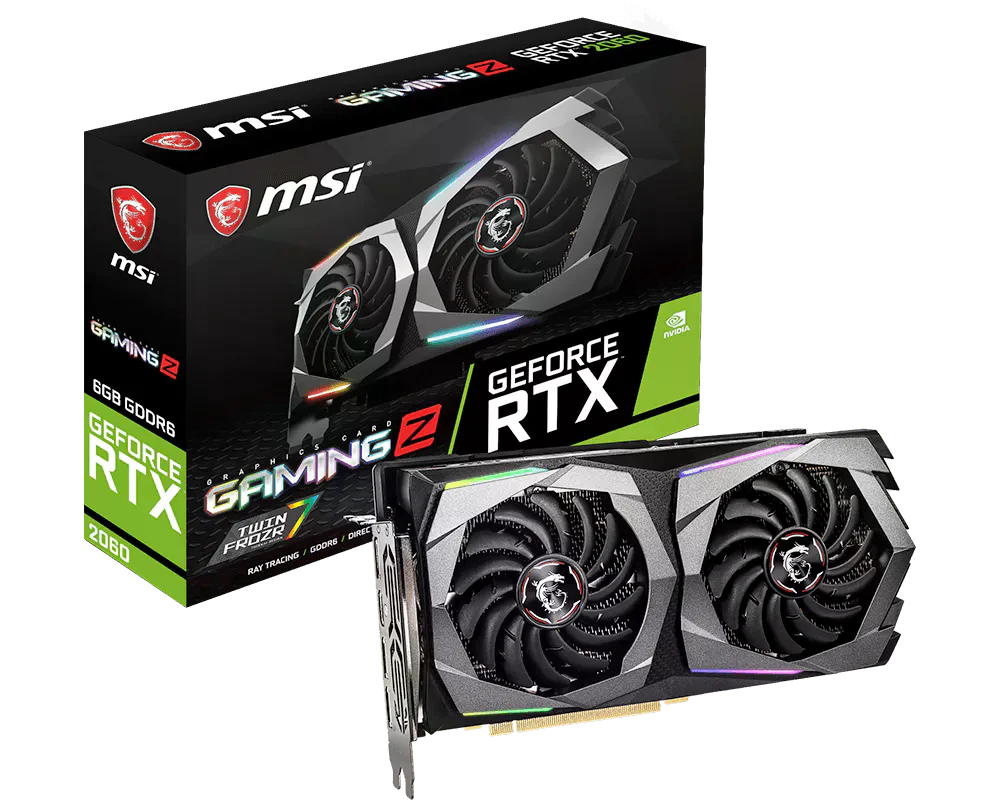 MSI RTX 2060 GAMING Z 6G (2060 GAMING Z 6G) Відеокарти image 1