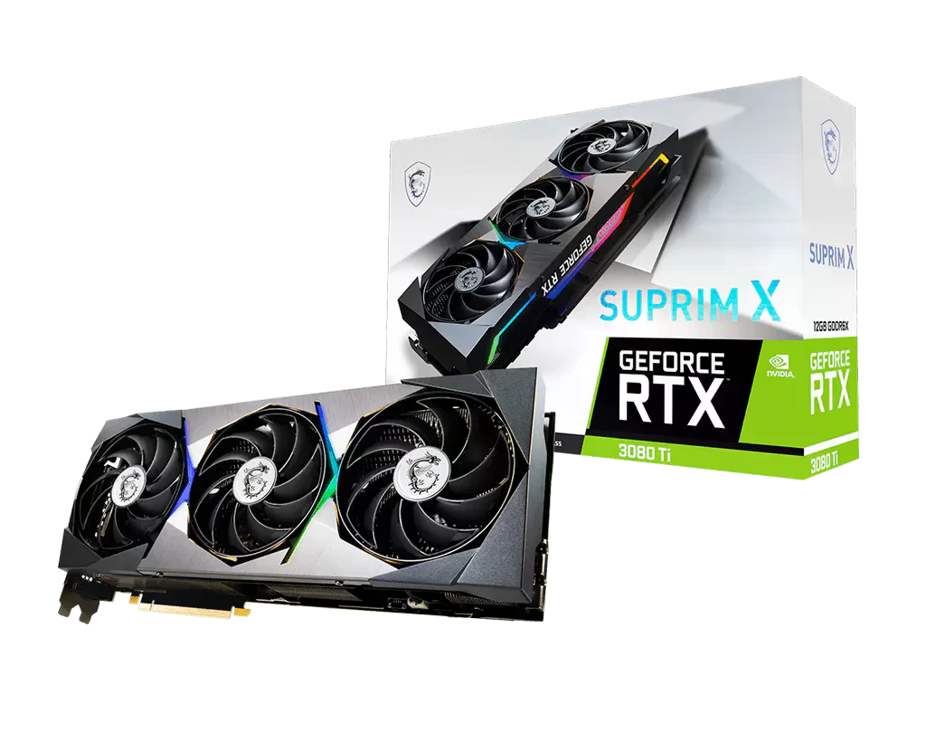 MSI RTX 3080 Ti 12Gb Suprim X Відеокарти image 1