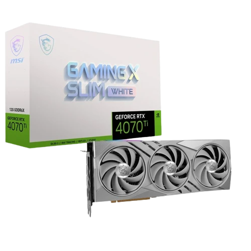 MSI RTX 4070 Ti 12G GAMING X TRIO WHITE Refurbished (Bulk) Відеокарти image 1