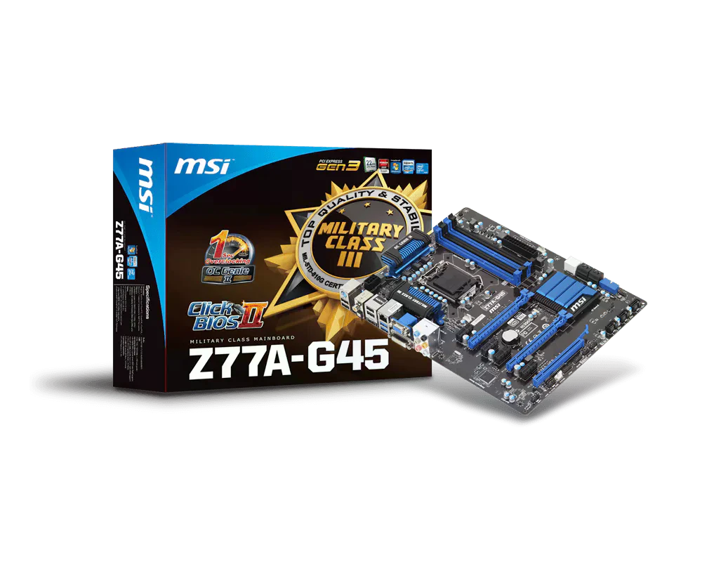 MSI Z77A-G45 Материнські плати image 1