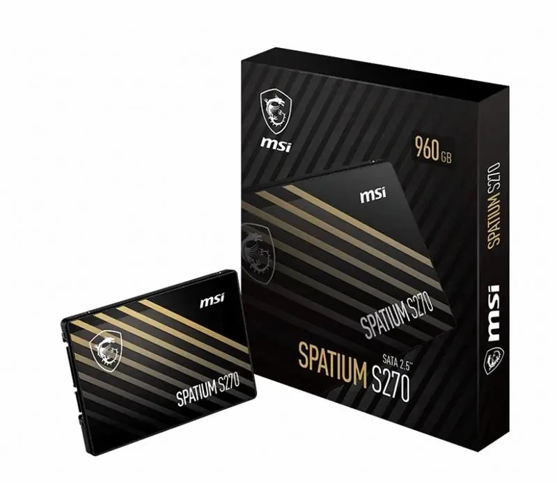SSD 2.5 480Gb MSI Spatium S270 3D TLC (S78-440E350-P83) Накопичувачі image 4