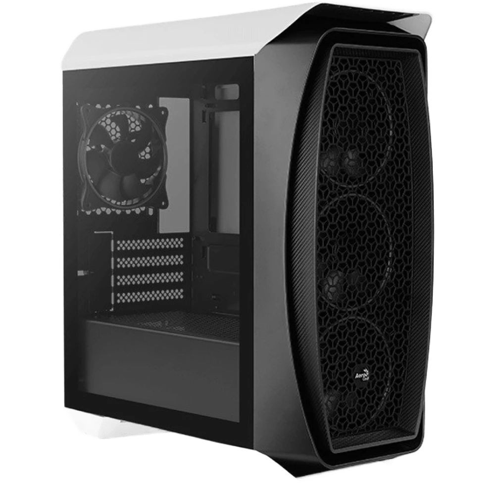 Корпус AeroCool Aero One Mini Eclipse-G-WT-v1 Black/White (ACCS-PB18143.21) Корпуси image 1
