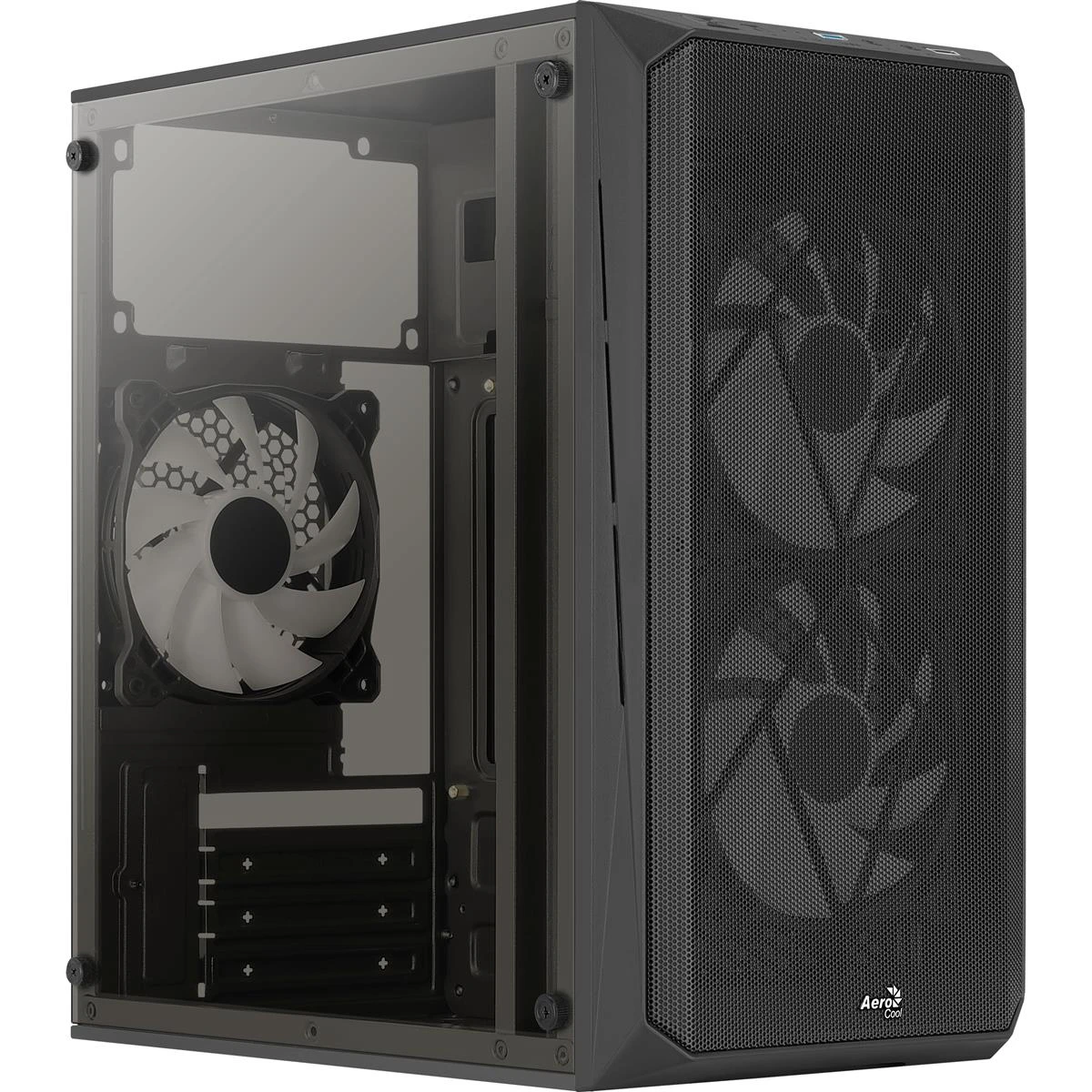 Корпус AeroCool CS-107-A-BK-v2 (ACCX-PC14002.11) Black 600W Корпуси image 4