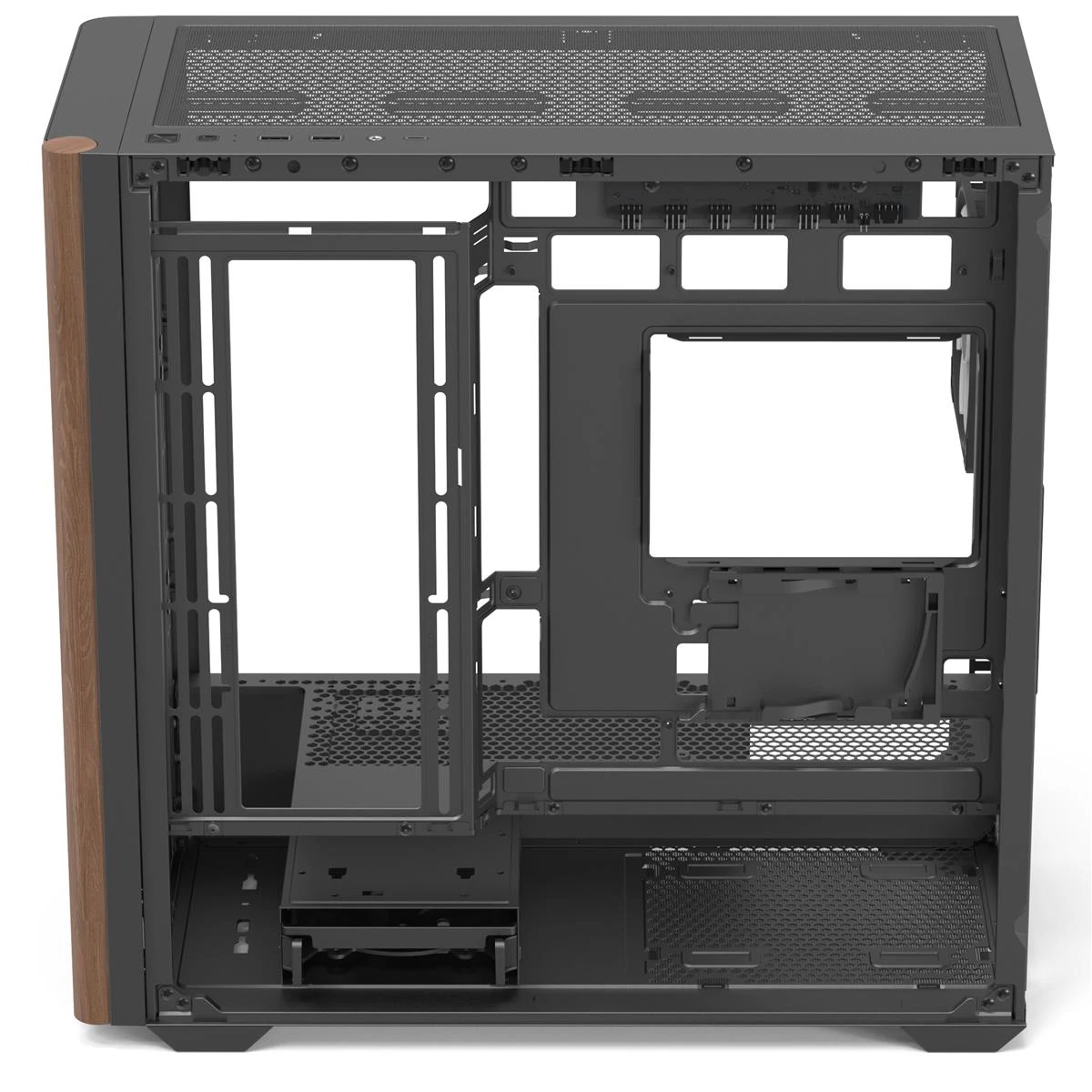 Корпус AeroCool D301A-G-BK-v2 Black (ACCS-DS03043.11) Корпуси image 4