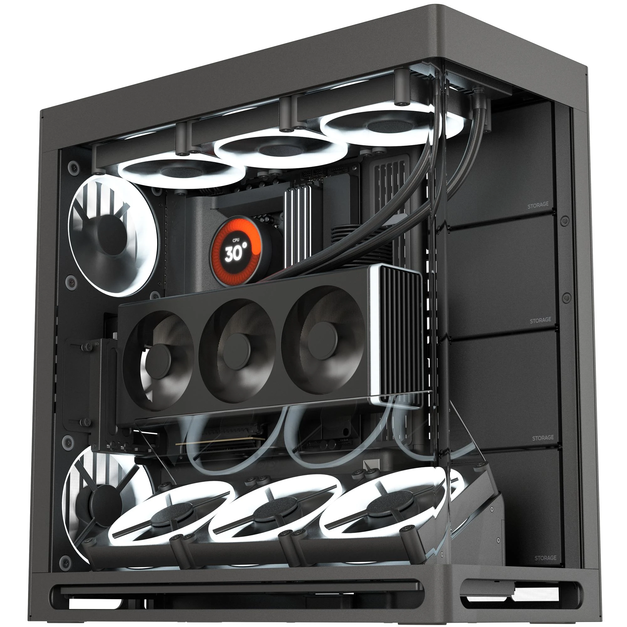 Корпус HAVN HS 420 VGPU Edition Black (HVN-CA-HS420-08) Корпуси image 1