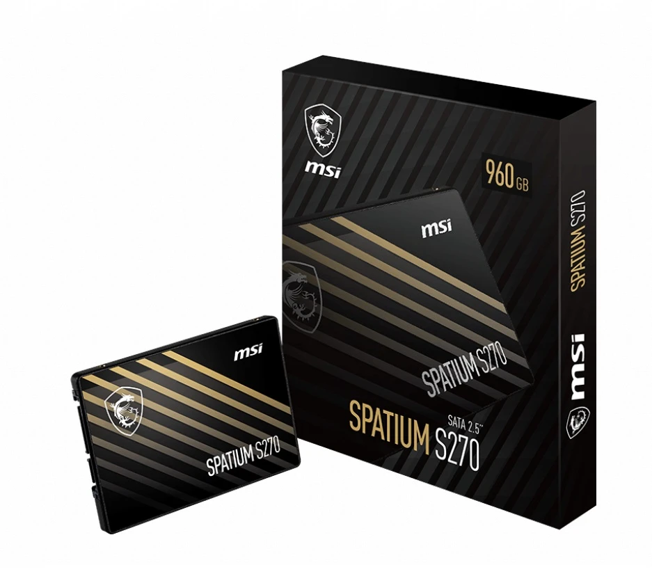 SSD 2.5 240GB MSI Spatium S270 (S78-440N070-P83) Накопичувачі image 2