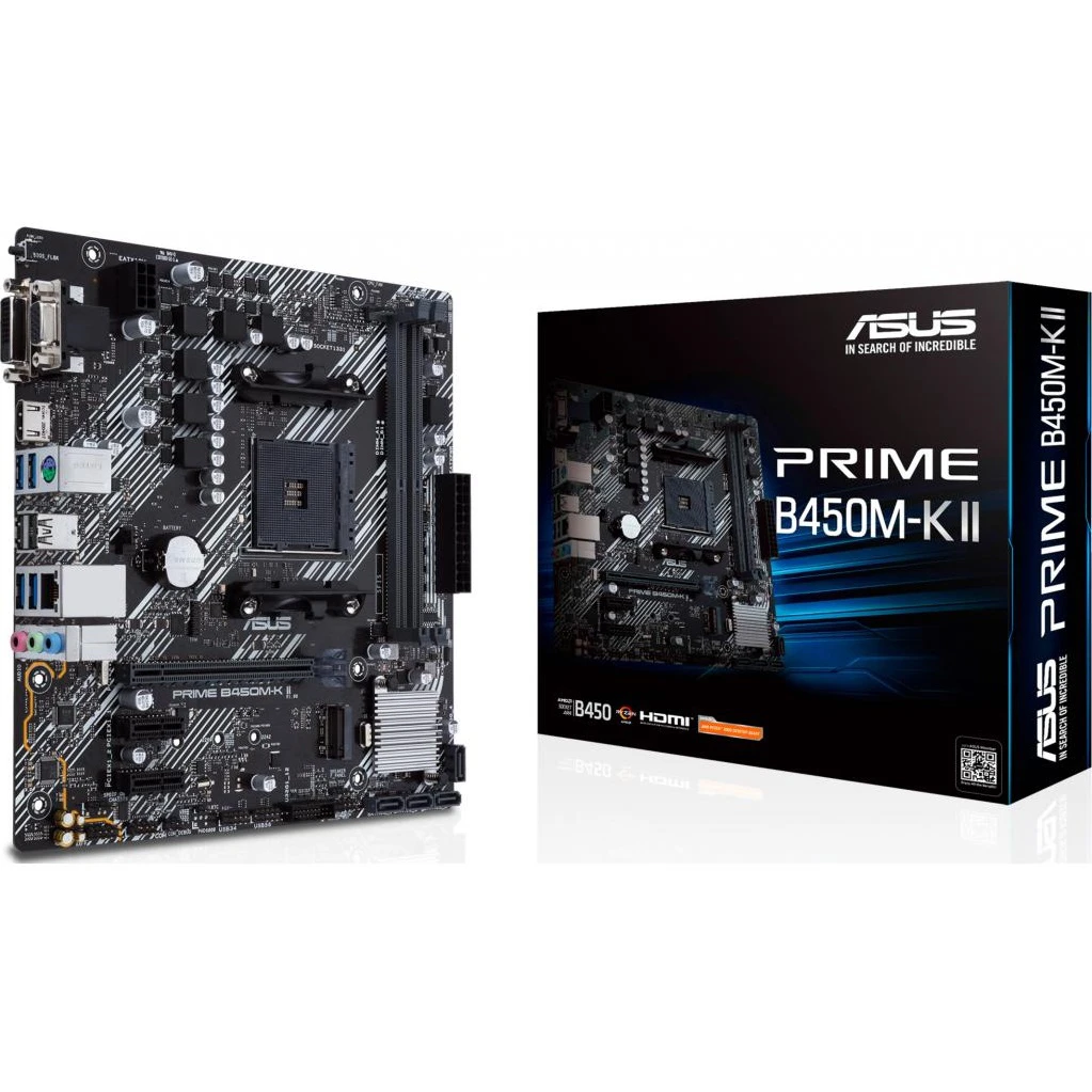 ASUS PRIME B450M-K II Материнські плати image 1