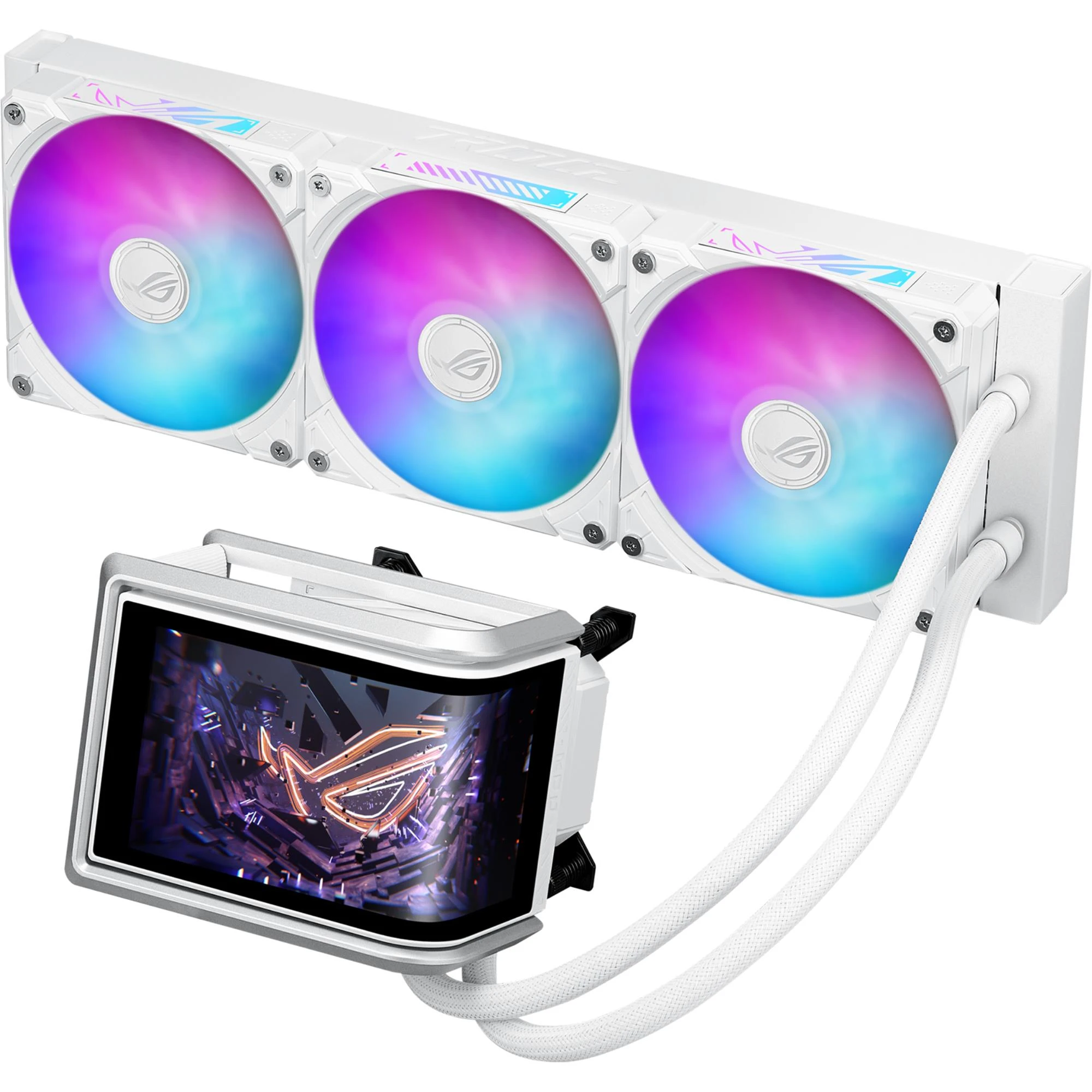 Водяне охолодження Asus ROG Ryuo IV 360 ARGB White (90RC01N2-B0EAY0) Охолодження image 1