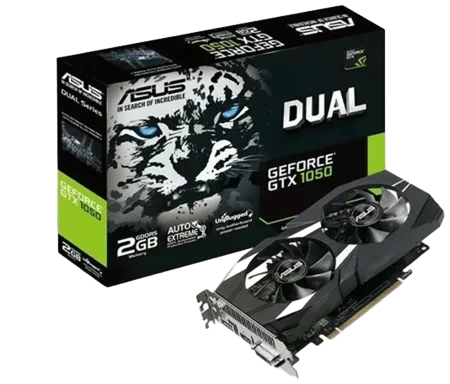 Asus GTX 1050 Dual OC V2 2Gb (DUAL-GTX1050-O2G-V2) Відеокарти image 1