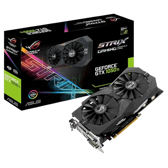 Asus GTX 1050 Ti ROG STRIX (STRIX-GTX1050TI-4G-GAMING) Відеокарти image 1
