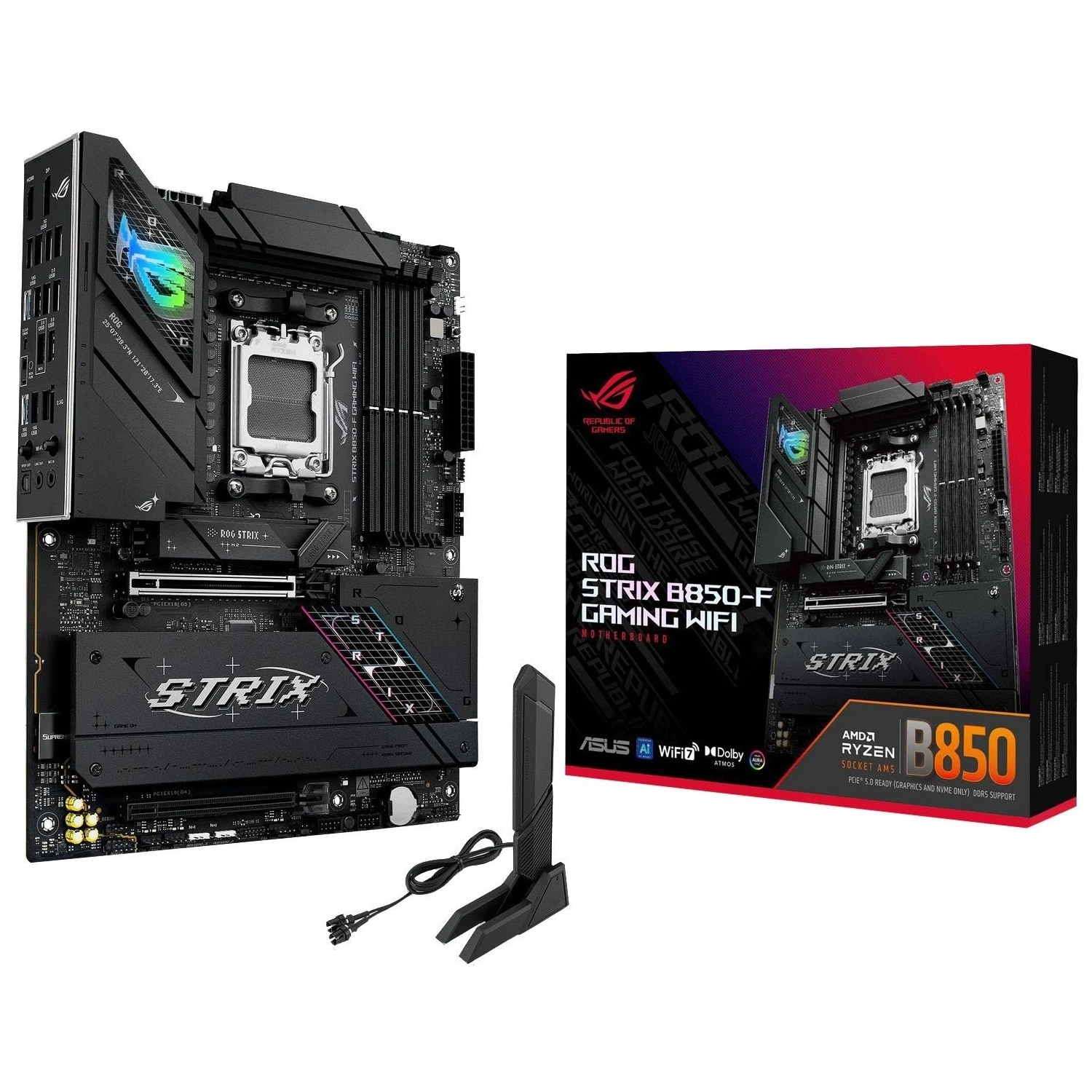 ASUS ROG STRIX B850-F GAMING WIFI Материнські плати image 1