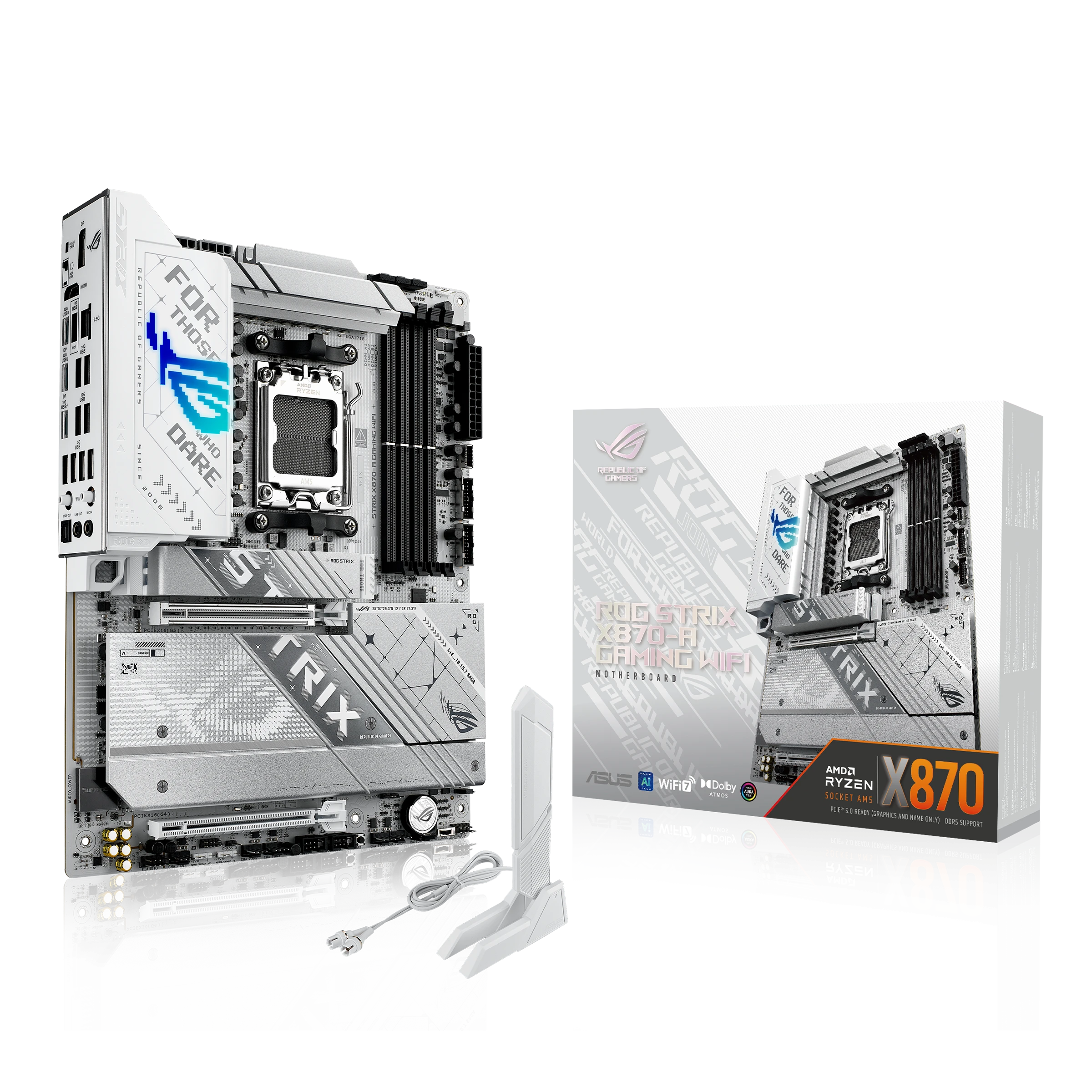 Asus ROG STRIX X870-A GAMING WIFI Материнські плати image 1