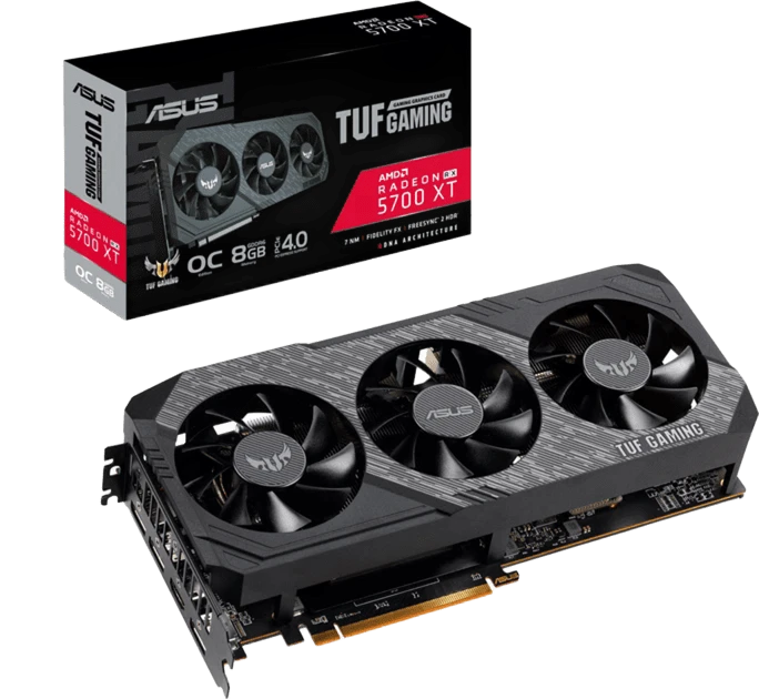AMD Radeon AsusTUF RX 5700 XT 8Gb Gaming (TUF 3-RX5700XT-O8G-GAMING) Відеокарти image 1