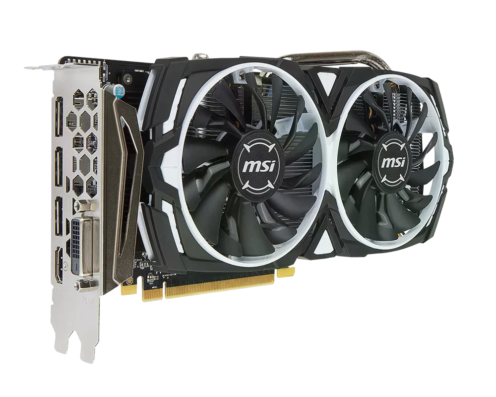 AMD Radeon MSI RX 470 8Gb Armor OC (Radeon RX 470 ARMOR 8G OC) Відеокарти image 3