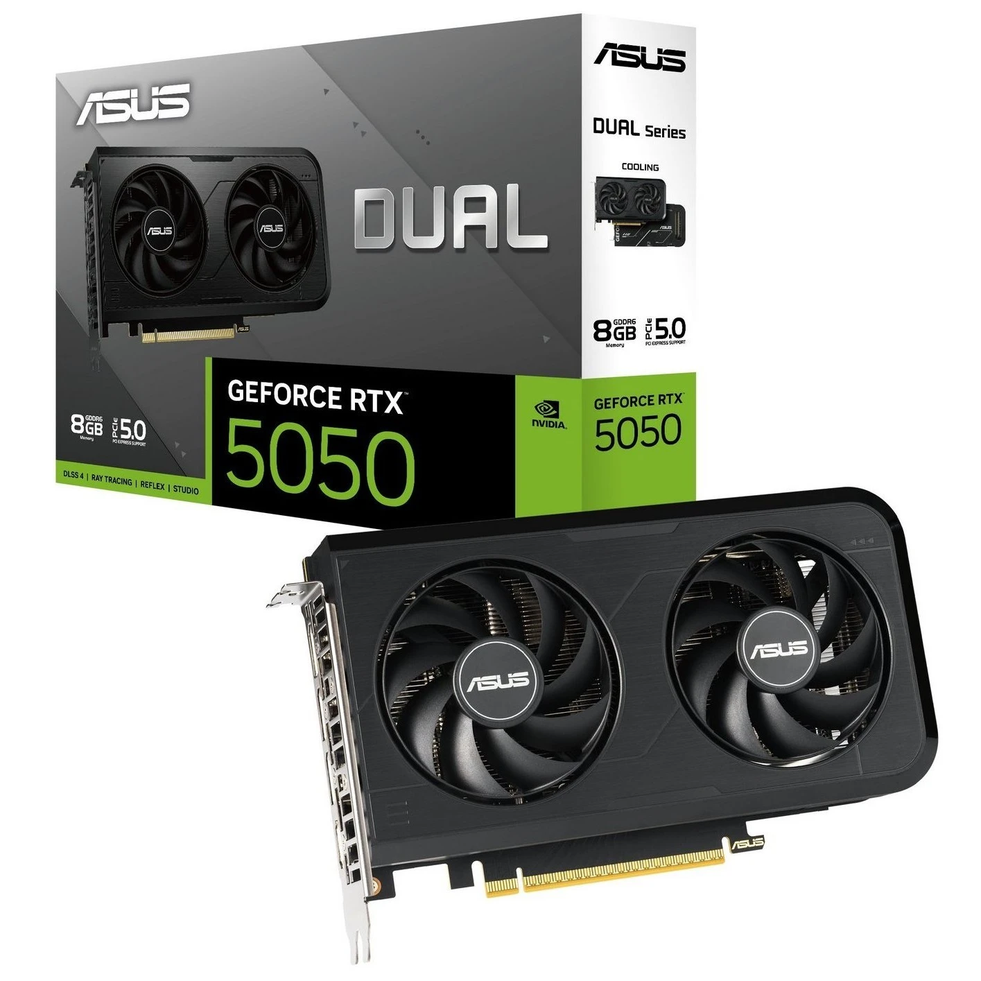 Asus RTX 5050 8GB Dual OC (DUAL-RTX5050-O8G) Відеокарти image 5