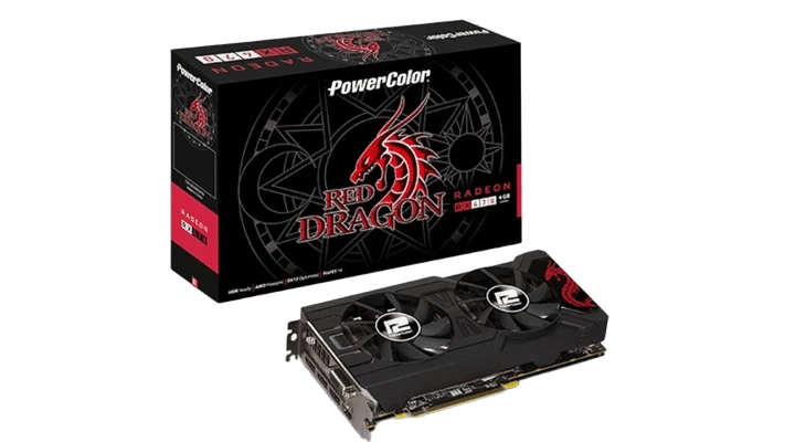 AMD Radeon PowerColor RX 470 4GB ME DVI (AXRX 470 4GBD5-DM) Відеокарти image 1