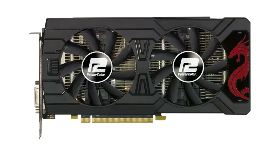 AMD Radeon PowerColor RX 570 8GB Red Dragon DVI (AXRX 570 8GBD5-DM) Відеокарти image 4