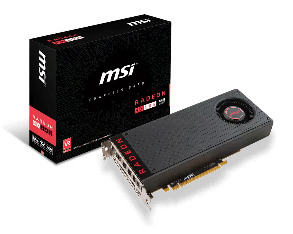 AMD Radeon RX 480 8Gb Turbo (102D0090100 000001) Відеокарти image 2