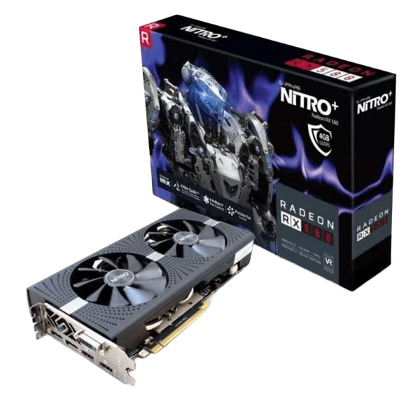 AMD Radeon Sapphire RX 580 8Gb Nitro+ OC (11265-31) Відеокарти image 1