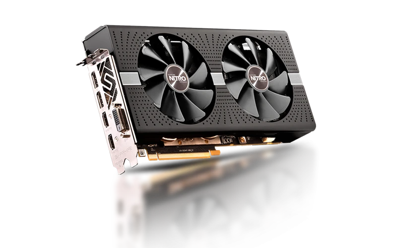 AMD Radeon Sapphire RX 580 8Gb Nitro+ OC (11265-31) Відеокарти image 4
